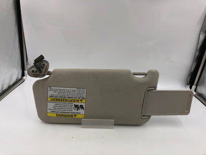 2010-2014 Subaru Legacy Passenger Sun Visor Gray Illuminated OEM B03B12051