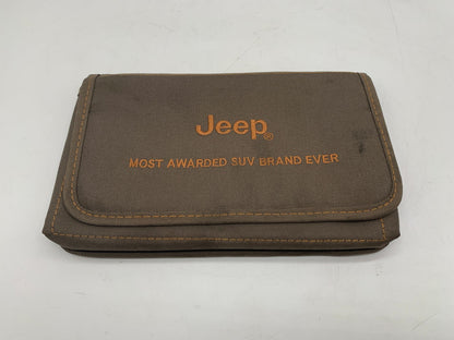 2016 Jeep Patriot Owners Manual Set OEM R01B50023