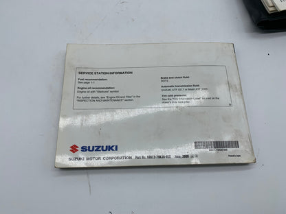 2009 Suzuki Grand Vitara Owners Manual Set with Case OEM R01B02032