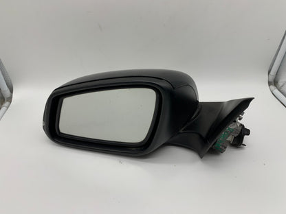 2013-2018 BMW 328i Driver Side View Power Door Mirror Black OEM C02B30066