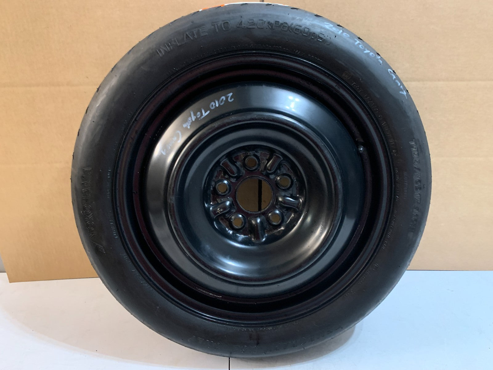 2007-2017 Toyota Camry 17" Spare Tire Compact Donut Wheel OEM T155/70D15