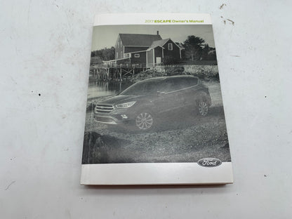 2017 Ford Escape Owners Manual Set with Case OEM B03B47004