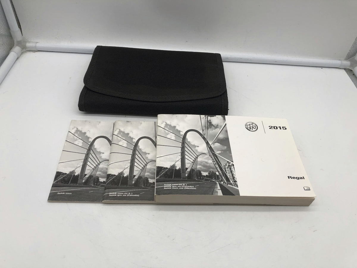 2015 Buick Regal Owners Manual Set with Case OEM R01B20015