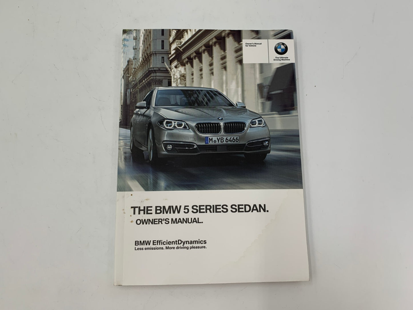 2014 BMW 5 Series Owners Manual Set with Case OEM D02B45021