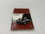 2010 Ford Fusion Owners Manual Handbook OEM G03B53022