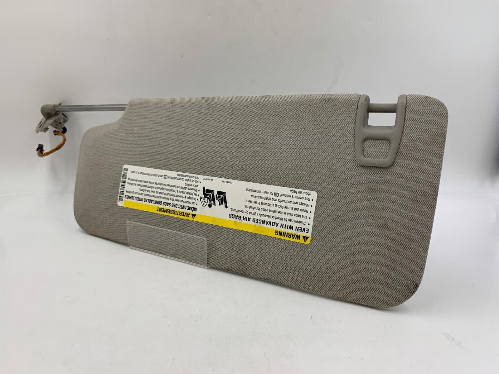 2010-2017 GMC Terrain Passenger Sun Visor Illuminated OEM E01B47016