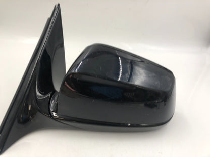 2009-2012 BMW 750i Driver Side View Power Door Mirror Black OEM A01B24012