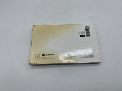 2016 Subaru Impreza Owners Manual OEM C03B56020