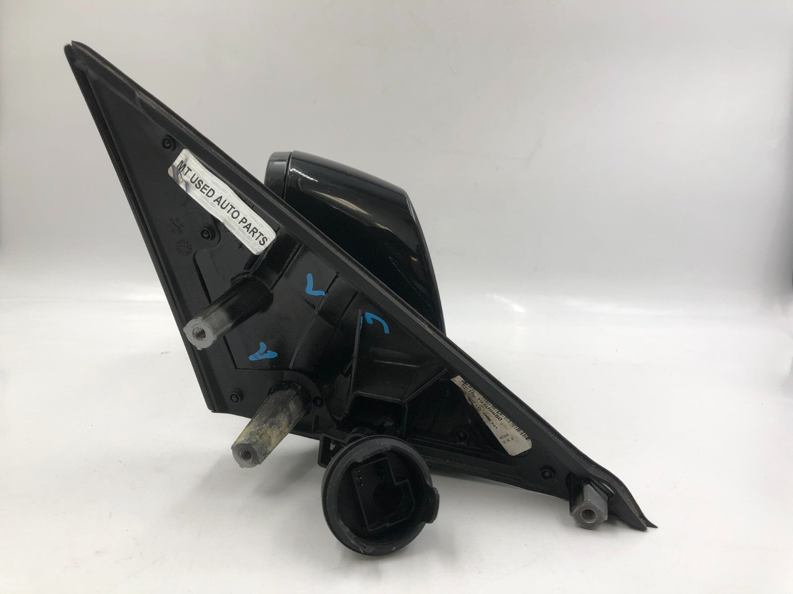 2009-2012 BMW 750i Driver Side View Power Door Mirror Black BSA OEM D03B57001