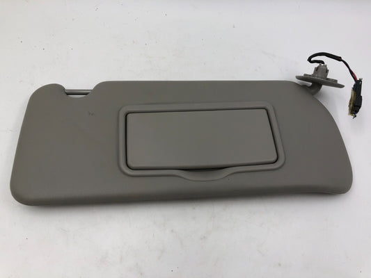 2003-2007 Cadillac CTS Passenger Sun Visor Gray Illuminated OEM A04B47043