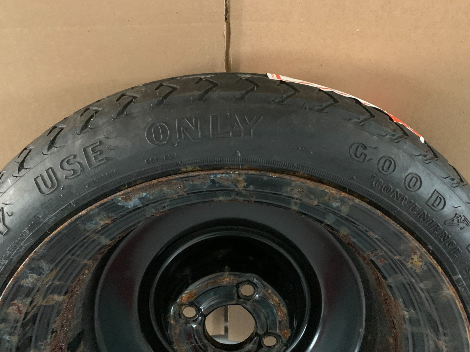 2005-2010 Chevrolet Cobalt 15" Spare Tire Wheel Compact Donut 4 Lugs T115/70D15