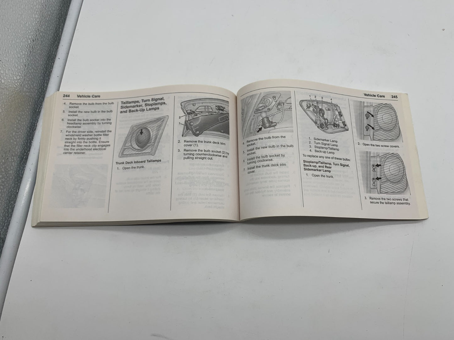 2016 Chevrolet Cruze Owners Manual OEM A02B43009