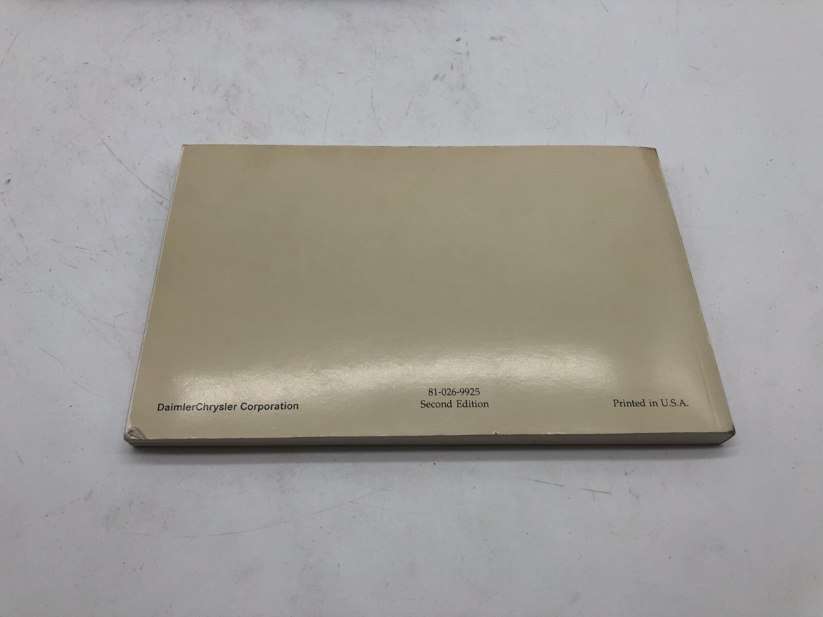 1999 Chrysler Concorde Owners Manual OEM A01B38008