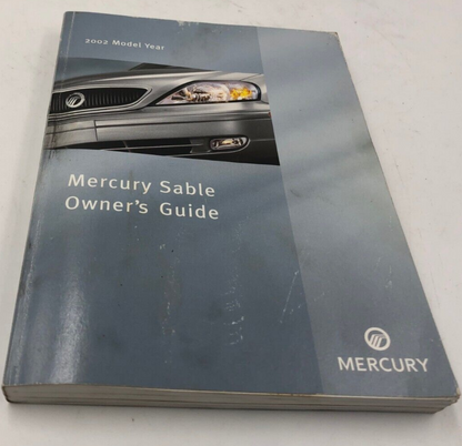 2002 Mercury Sable Owners Manual OEM C03B05048