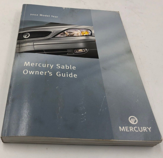 2002 Mercury Sable Owners Manual OEM C03B05048