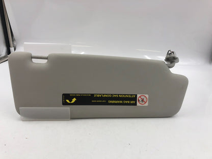 2009-2012 Audi A4 Driver Sun Visor Gray Illumination OEM B04B40085