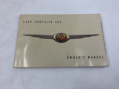 1999 Chrysler LHS Owners Manual with Case OEM E01B51027