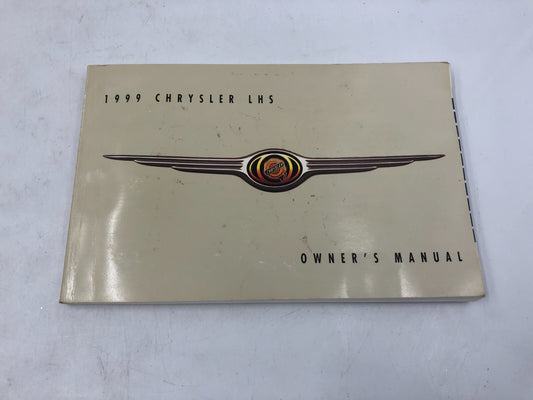 1999 Chrysler LHS Owners Manual with Case OEM E01B51027