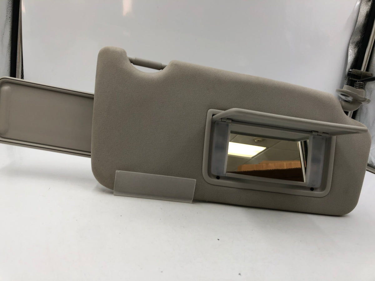 2010-2014 Subaru Legacy Passenger Sun Visor Gray Illuminated OEM B02B29005