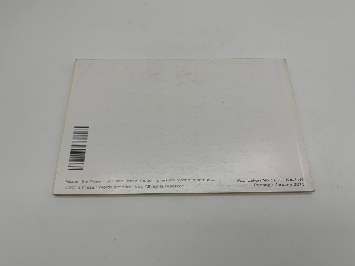 2013 Nissan Rogue Owners Manual Set with Case OEM