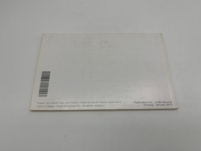 2013 Nissan Rogue Owners Manual Set with Case OEM