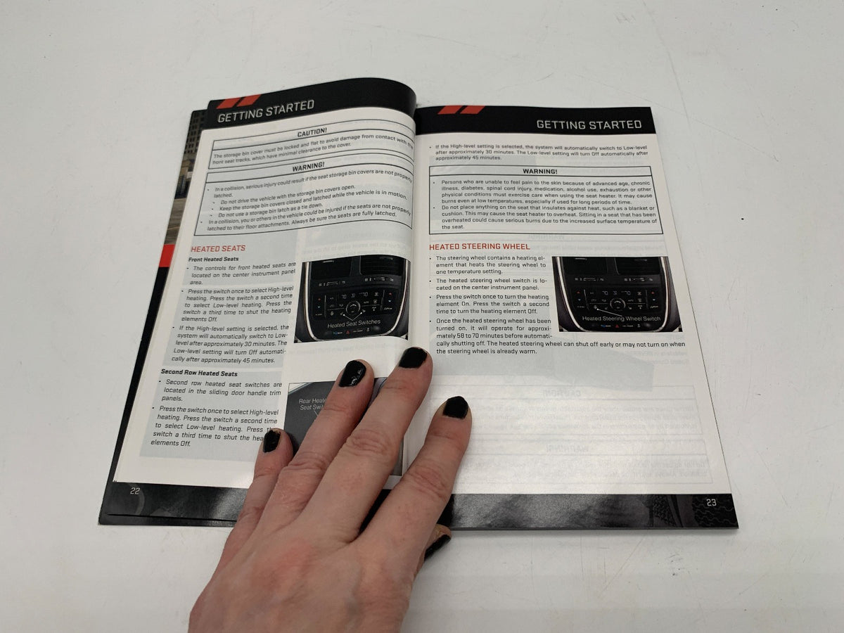 2014 Dodge Grand Caravan Owners Manual User Guide OEM R01B50024