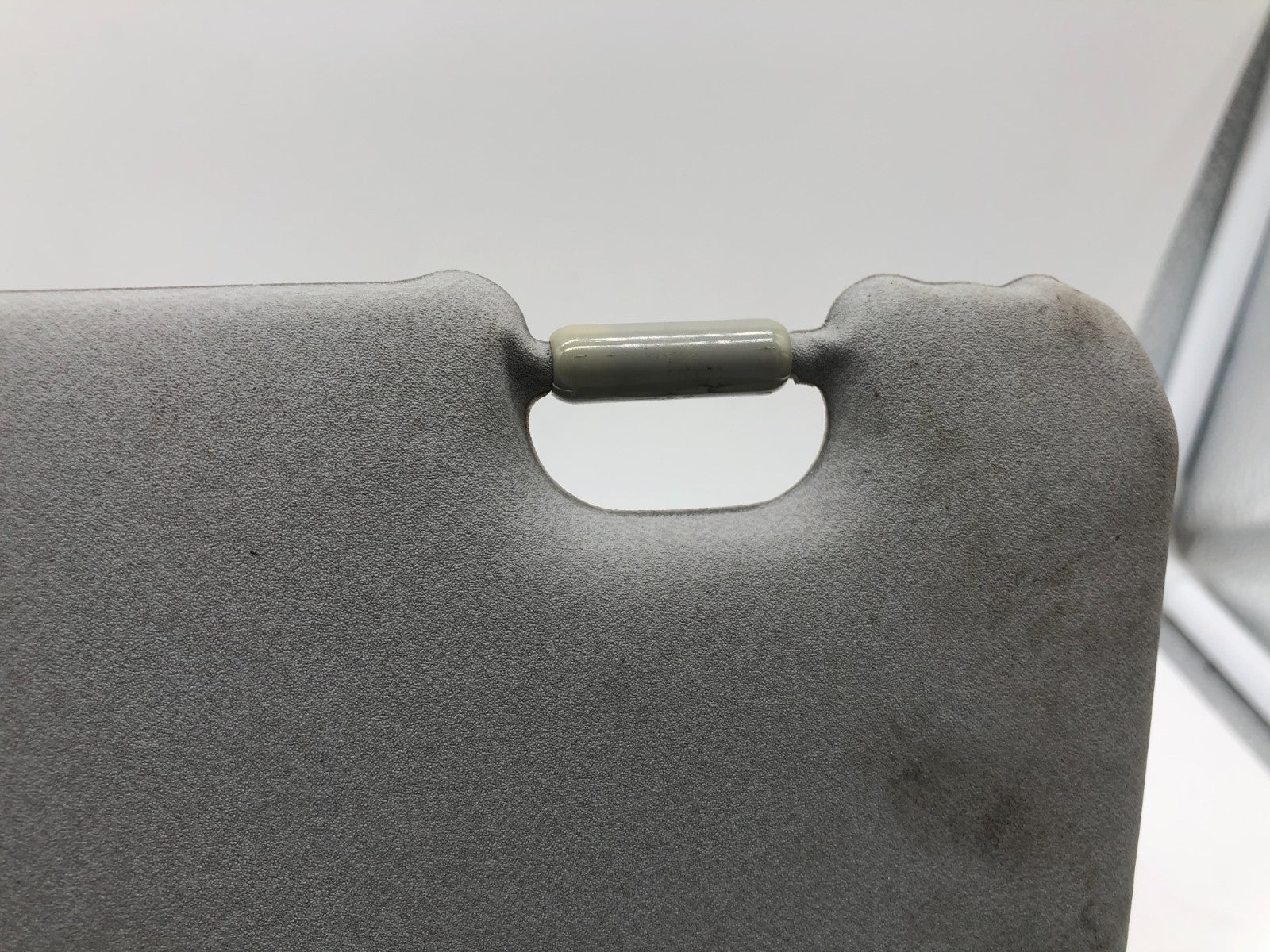 2007-2017 Mitsubishi Lancer Passenger Sun Visor Gray OEM A02B12004