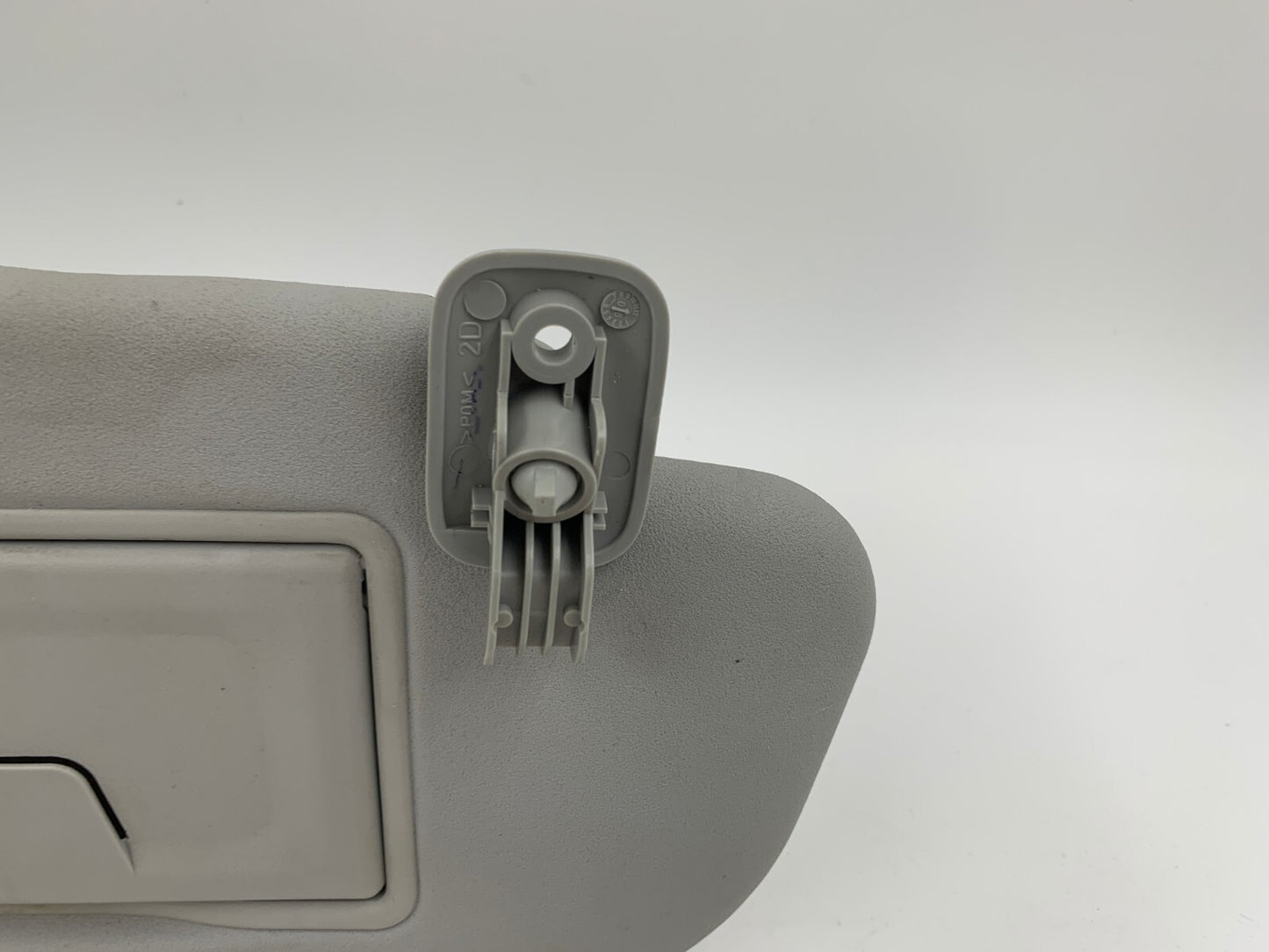 2007-2009 Mazda 3 Passenger Sun Visor Gray OEM D04B57005