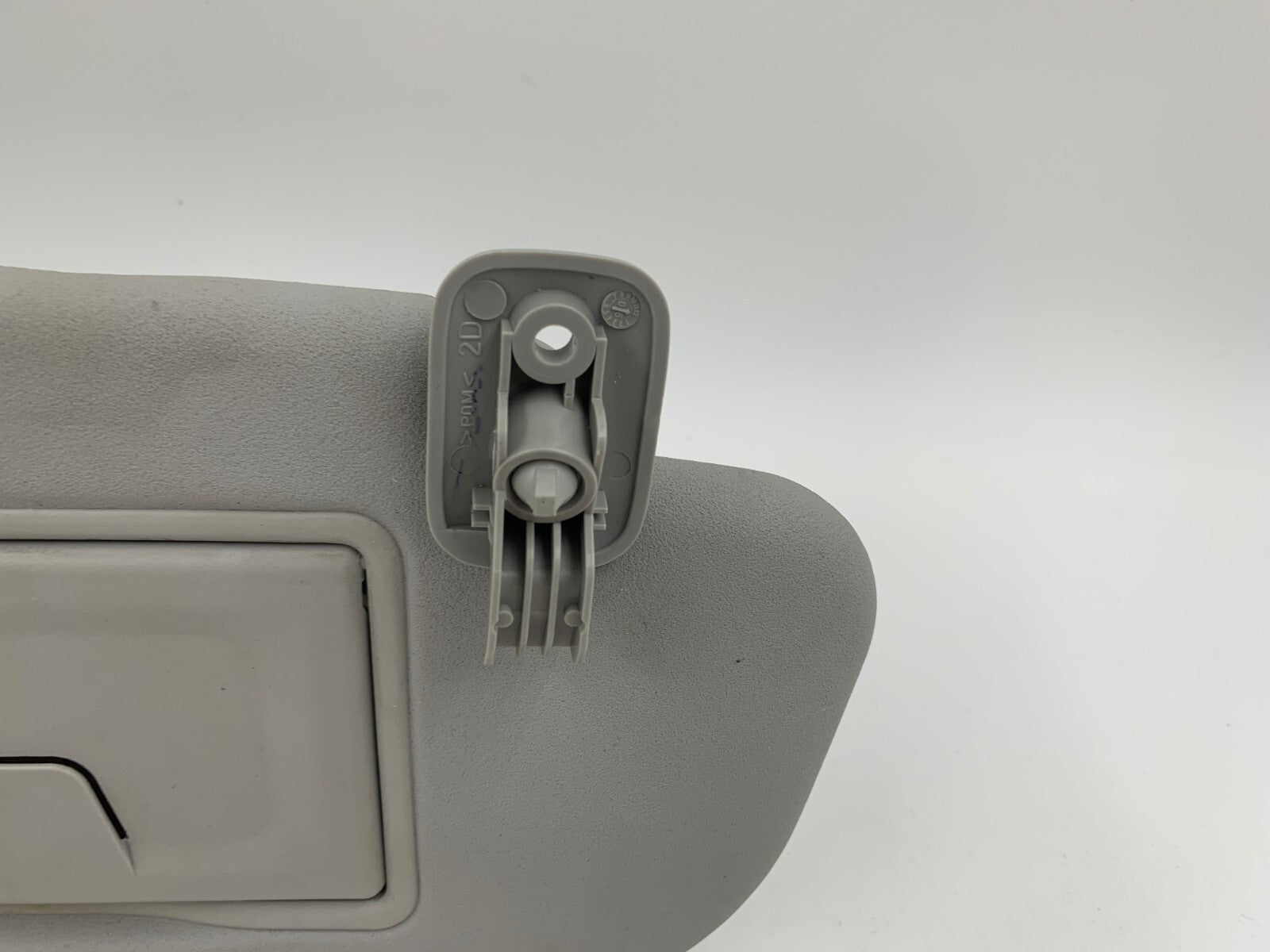 2007-2009 Mazda 3 Passenger Sun Visor Gray OEM D04B57005