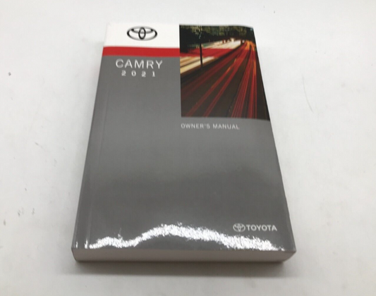 2021 Toyota Camry Owners Manual OEM