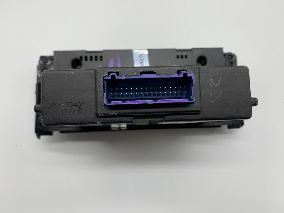 2005-2006 Cadillac CTS AC Heater Climate Control Unit OEM C01B55073