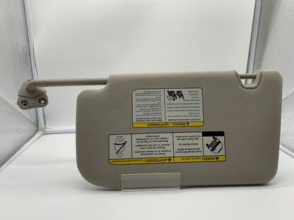 2014-2017 Nissan Rogue Passenger Sun Visor Gray with Illumination OEM