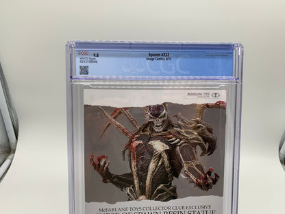 Spawn #222 CGC 9.8 ASM #316 Homage Cover Todd McFarlane