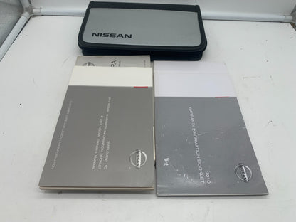 2010 Nissan Sentra Owners Manual Set with Case OEM