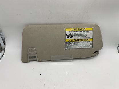 2015-2022 Subaru Legacy Passenger Sun Visor Beige Illuminated OEM A04B43001