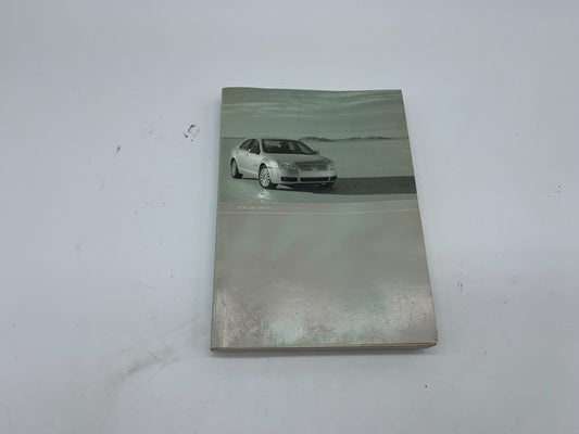 2007 Mercury Milan Owners Manual OEM C02B33010