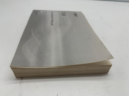 2018 Chevrolet Cruze Owners Manual OEM E03B02031