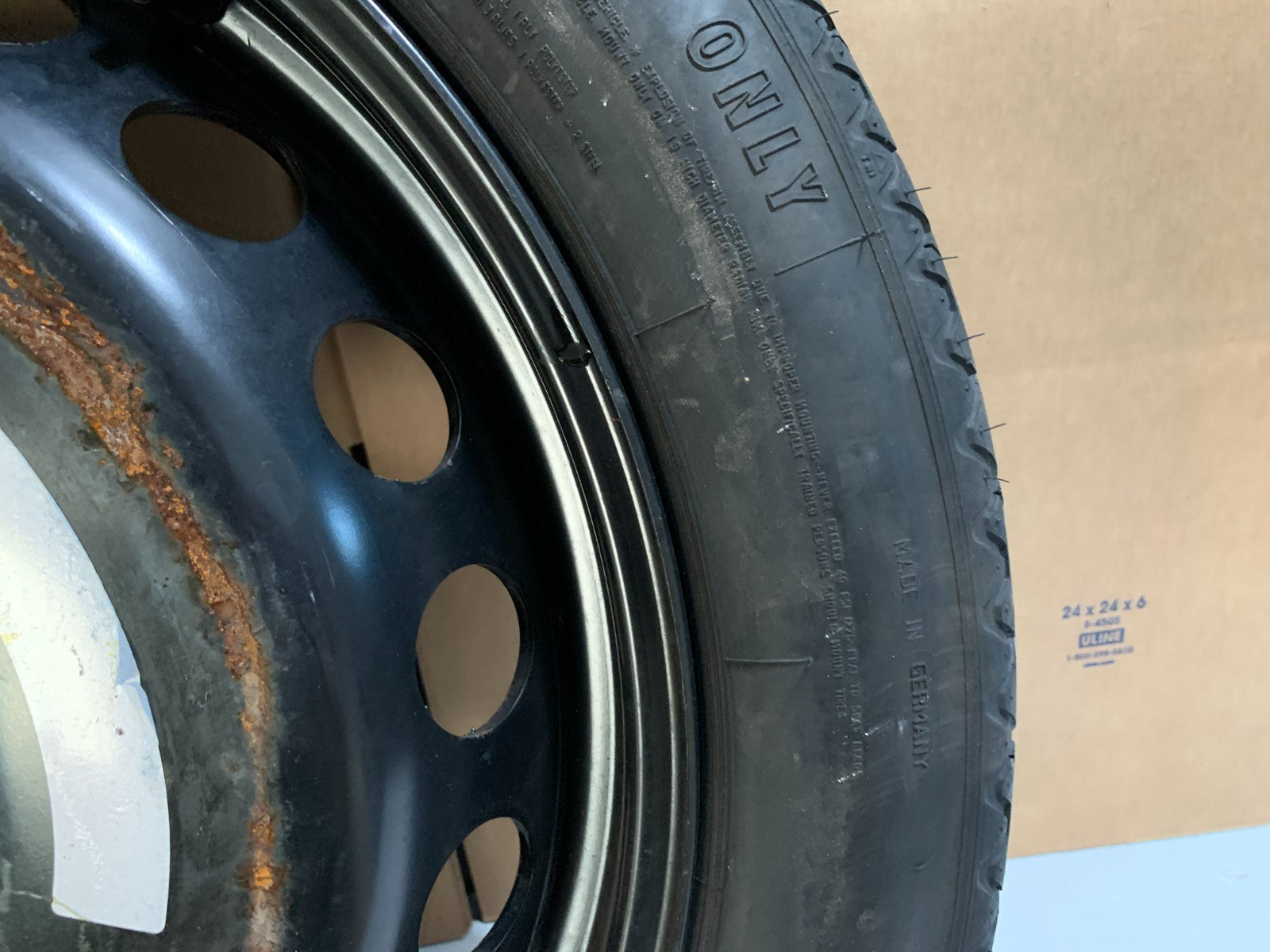 2007-2014 Mercedes Benz S550 19" Spare Tire Wheel Compact Donut T155/70R19