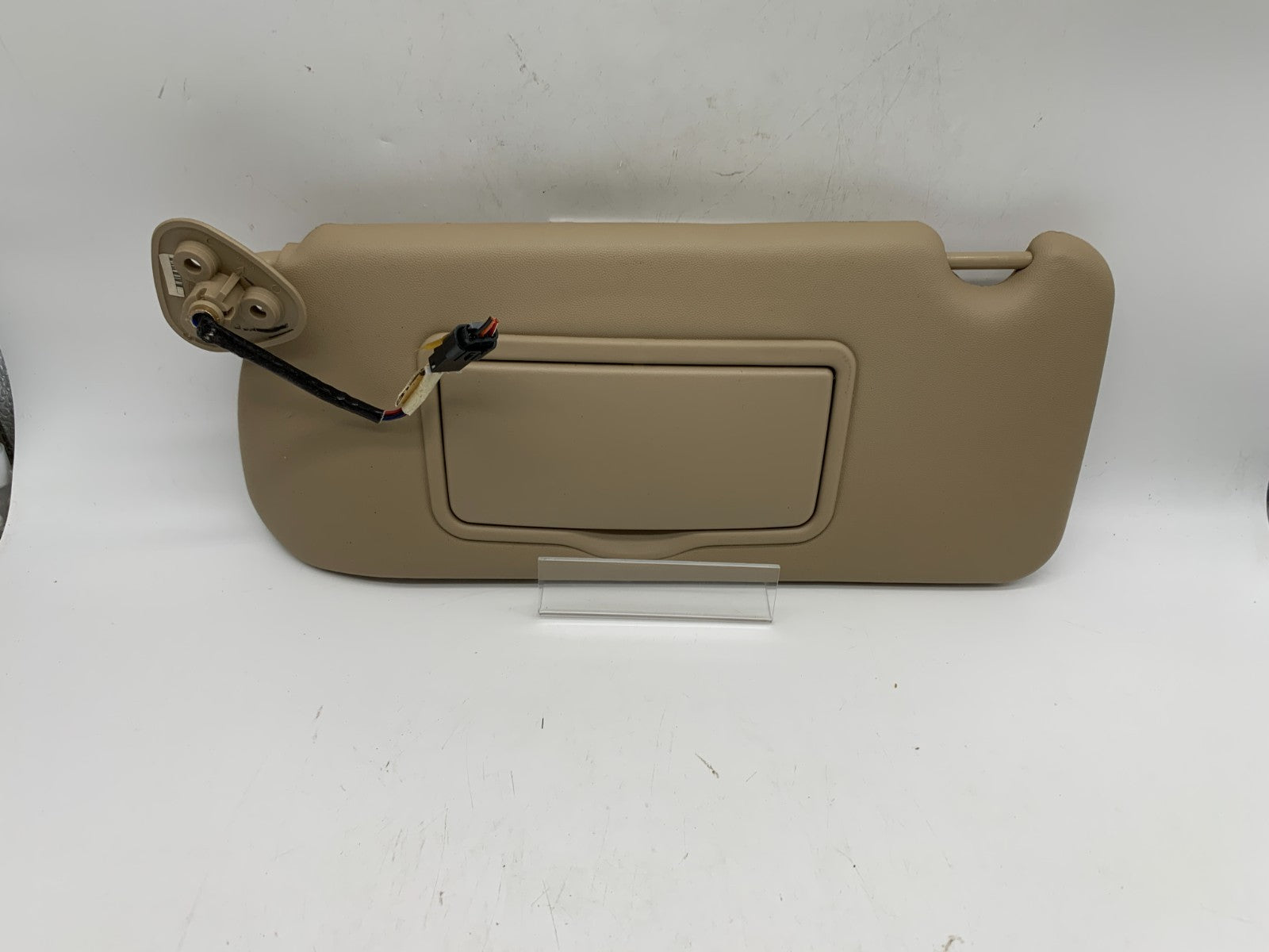 2007-2009 Cadillac SRX Driver Sun Visor Sunvisor Tan Illuminated OEM A04B42010