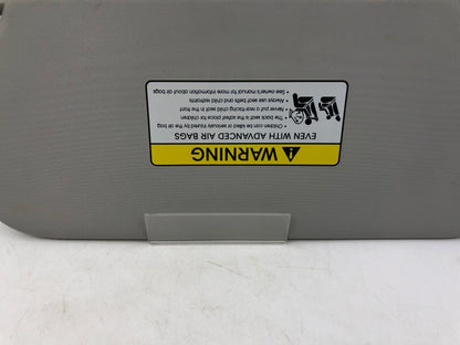 2014-2019 Kia Soul Passenger Sun Visor Gray Illuminated OEM A04B09072