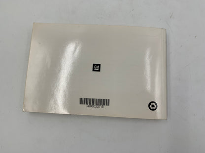 2011 Chevrolet Cruze Owners Manual OEM B03B32028