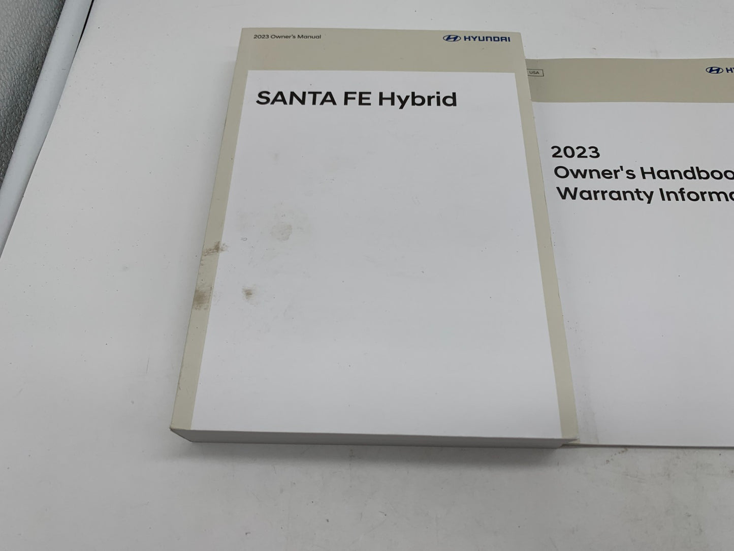 2023 Hyundai Santa FE Hybrid Owners Manual Set OEM