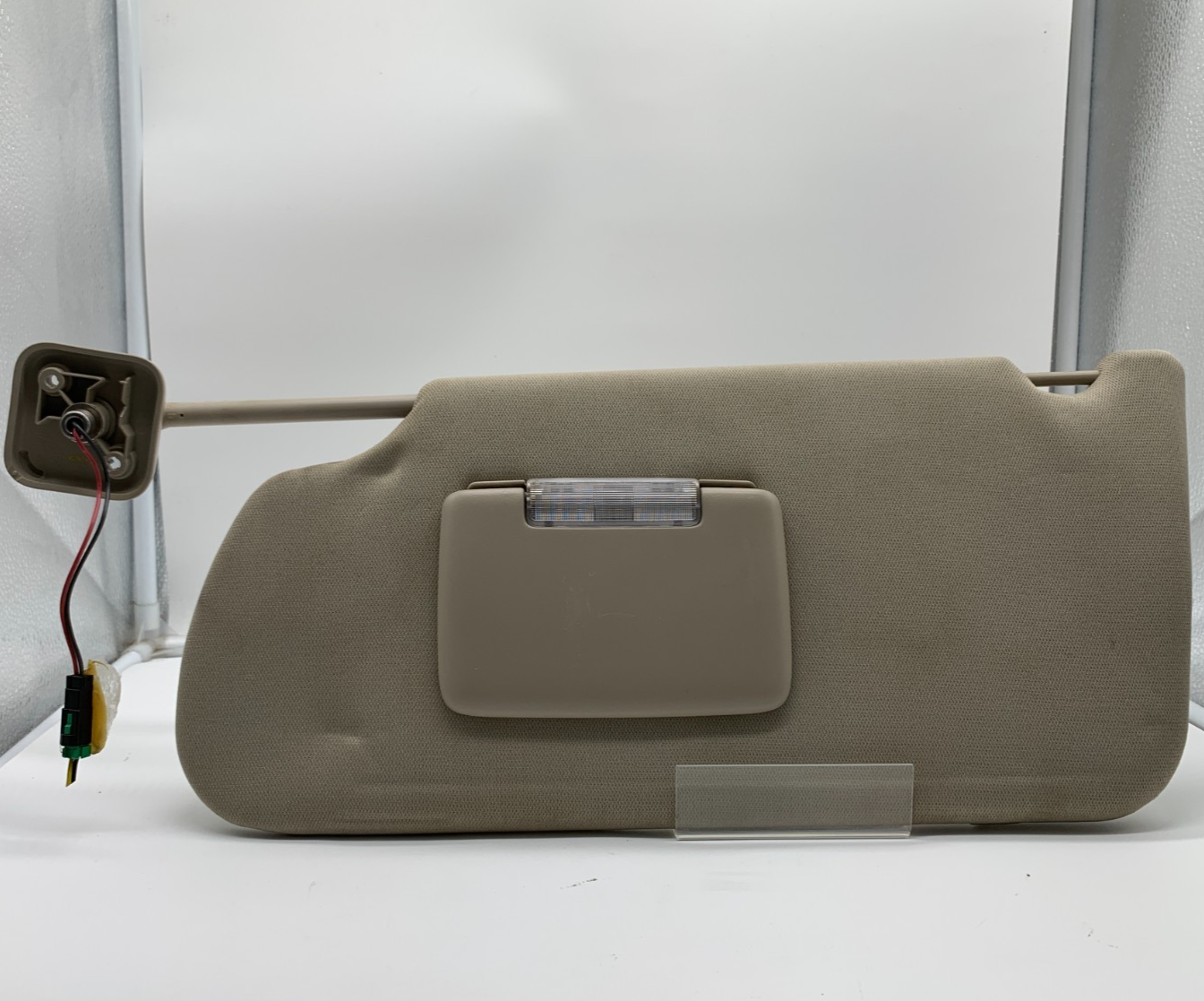 2009-2012 Ford Flex Driver Sun Visor Gray Illuminated OEM C04B63003