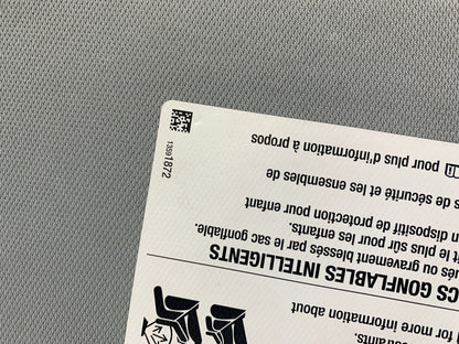 2019-2022 Chevrolet Blazer Passenger Sun Visor Gray Illuminated OEM D01B09027