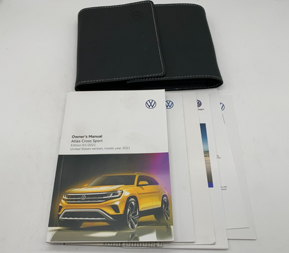 2021 Volkswagen Atlas Owners Manual Set with Case OEM D01B66026