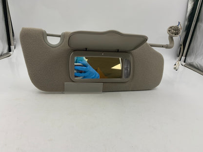 2004-2007 Jeep Liberty Passenger Sun Visor Gray Illuminated OEM C01B17052