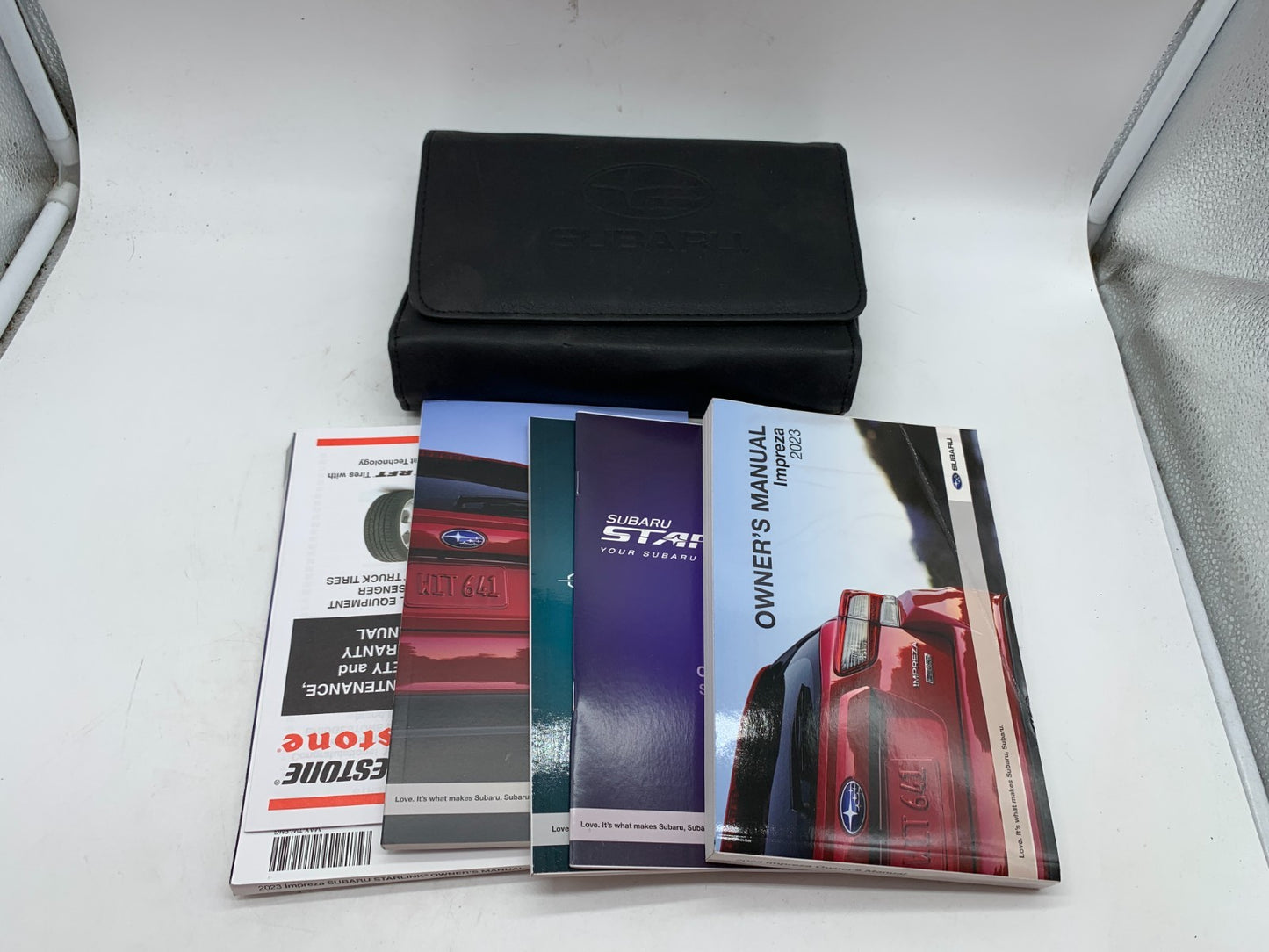 2023 Subaru Impreza Owners Manual Set with Case OEM B03B51014