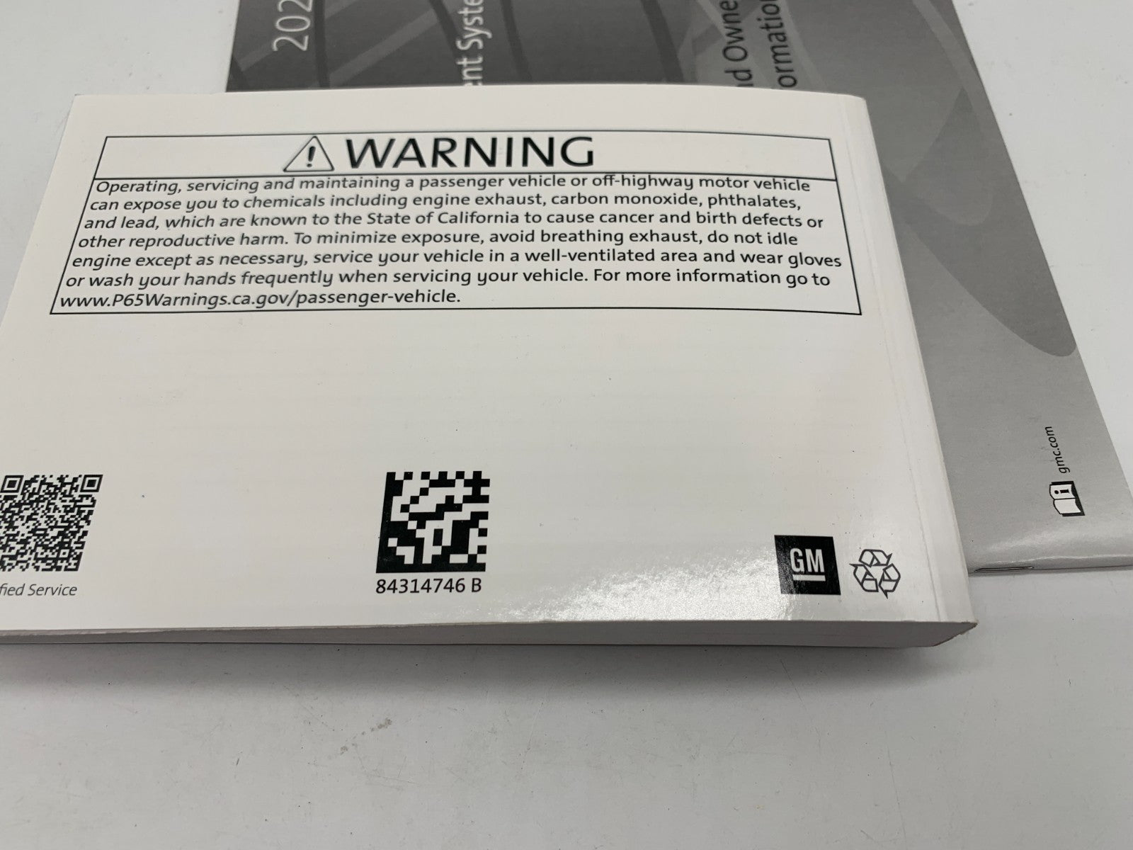 2020 GMC Terrain Denali Owners Manual Set OEM D01B62012