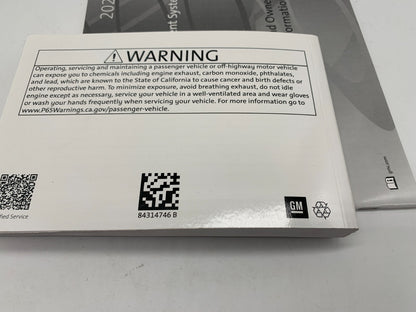 2020 GMC Terrain Denali Owners Manual Set OEM D01B62012