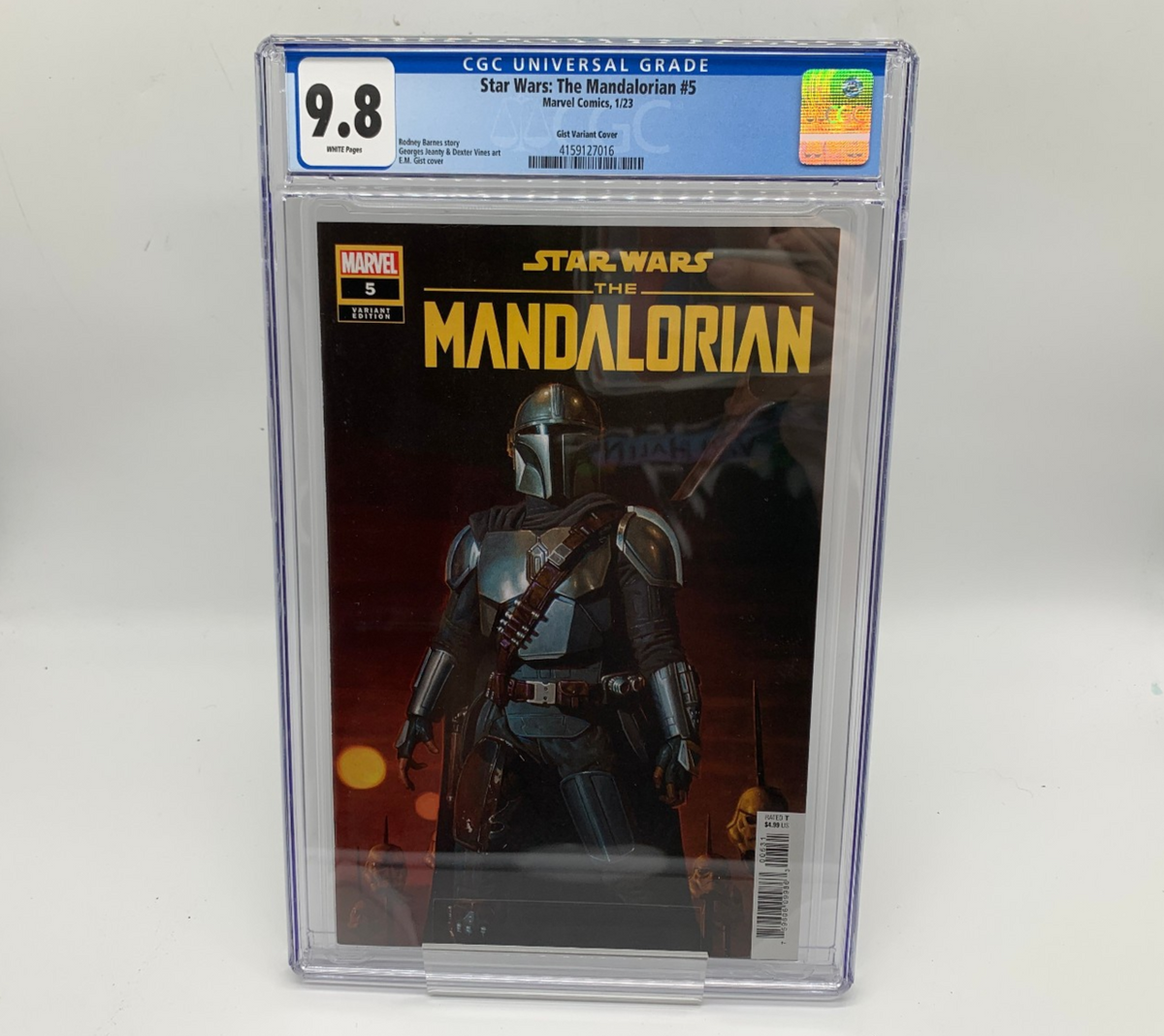 Star Wars The Mandalorian #5 CGC 9.8 Gist 1:50 1st appearance of Fennec Shand